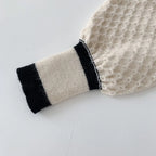 Cardigan de Tricô com Botões Perolados